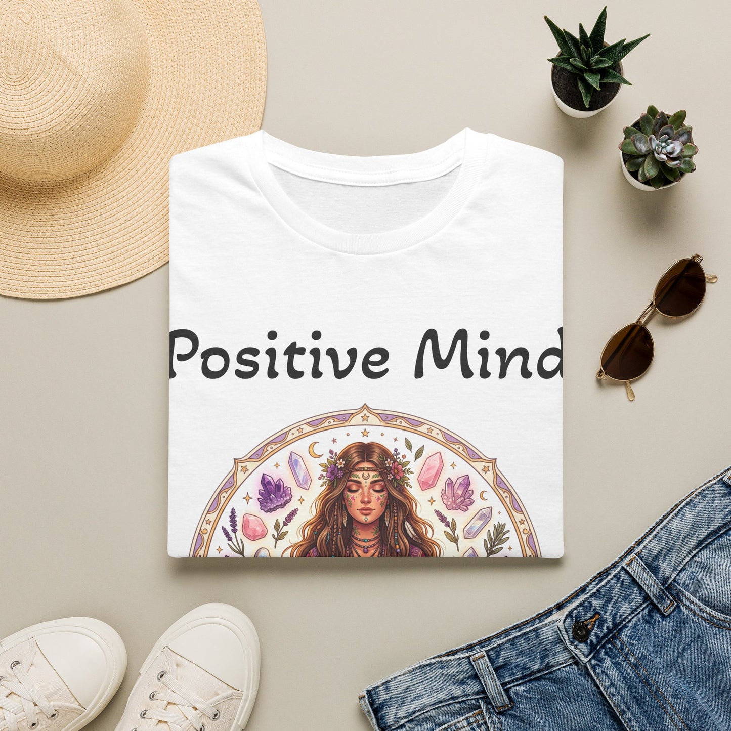 Positive Mind Meditation T-Shirt