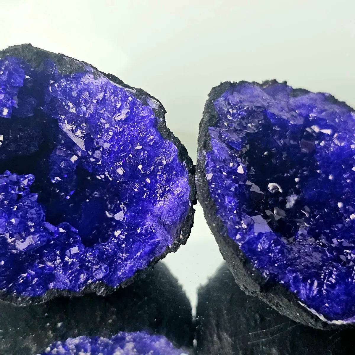 Dyed Quartz Crystal Geodes