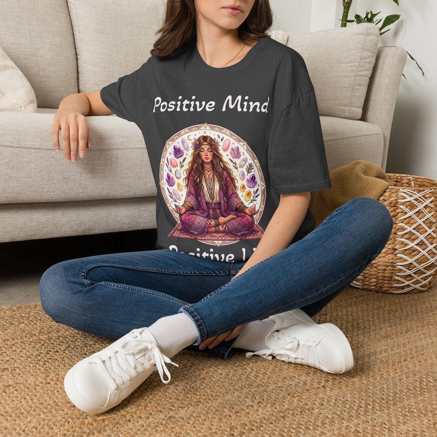 Positive Mind Meditation T-Shirt