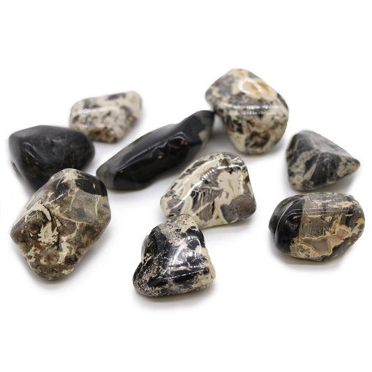 Tumble Stones - Jasper - Silverleaf