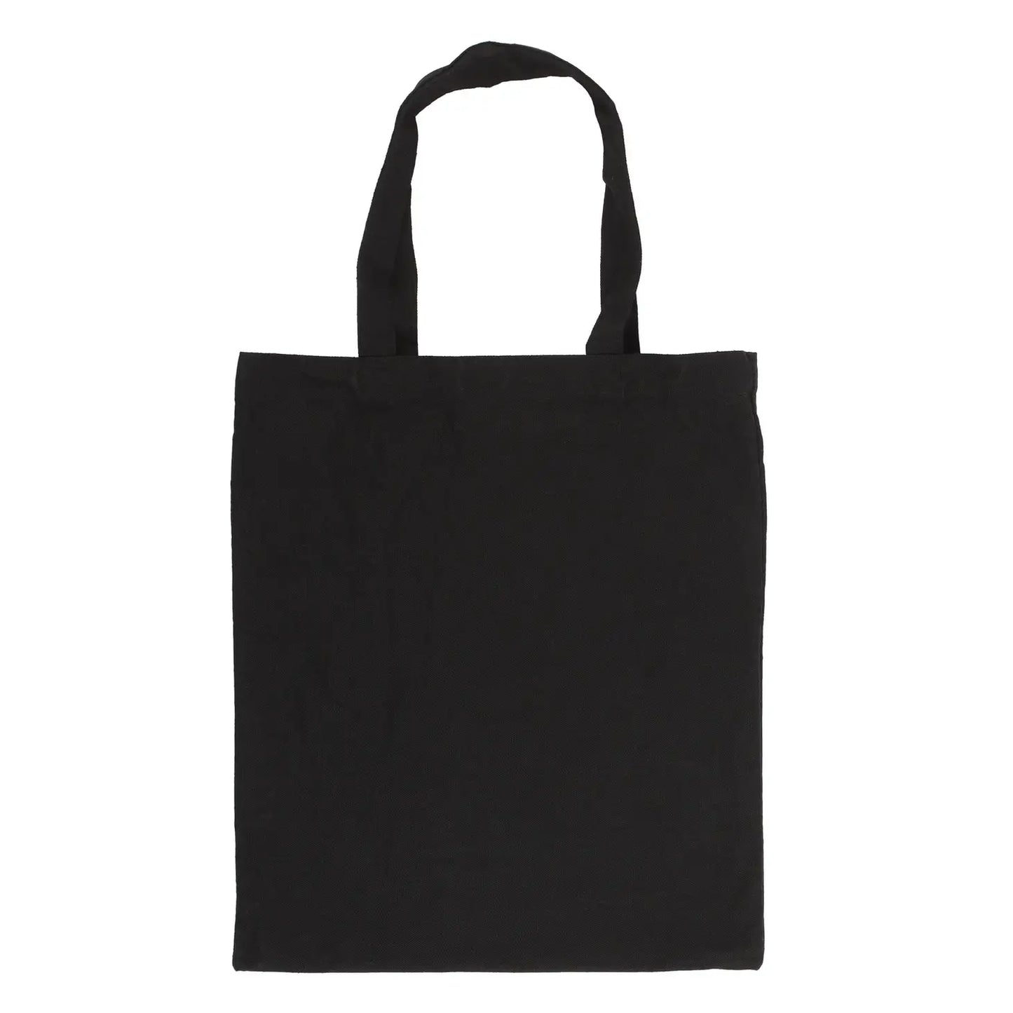 Black Gothic Pentagram Polycotton Tote Bag