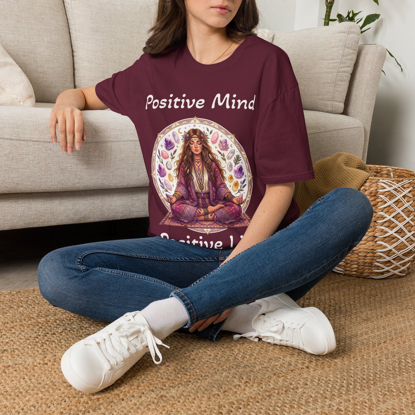 Positive Mind Meditation T-Shirt