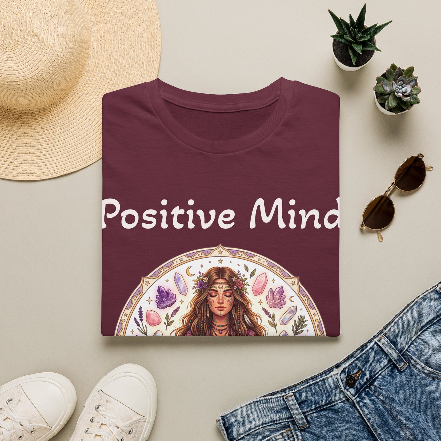 Positive Mind Meditation T-Shirt
