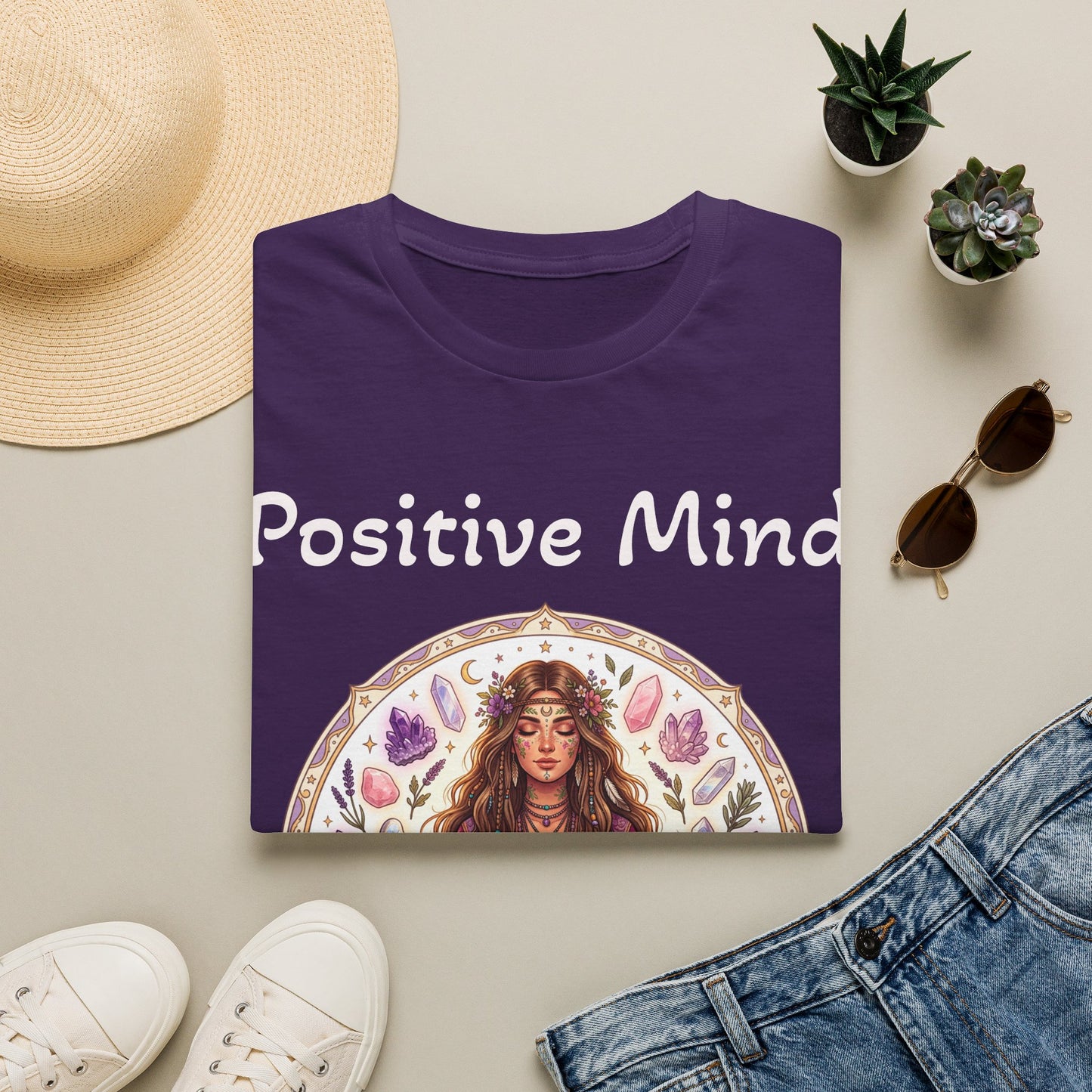 Positive Mind Meditation T-Shirt