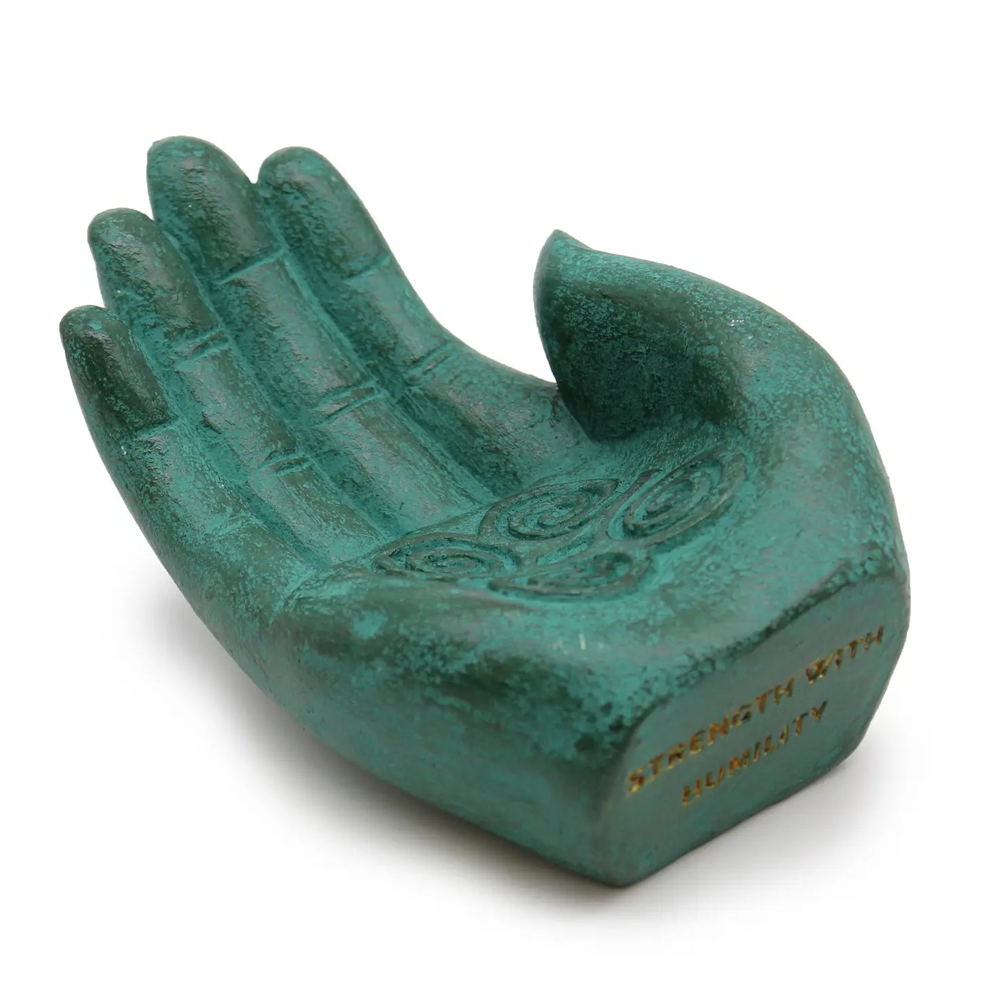 Hand Incense Burner - Strength (Green)