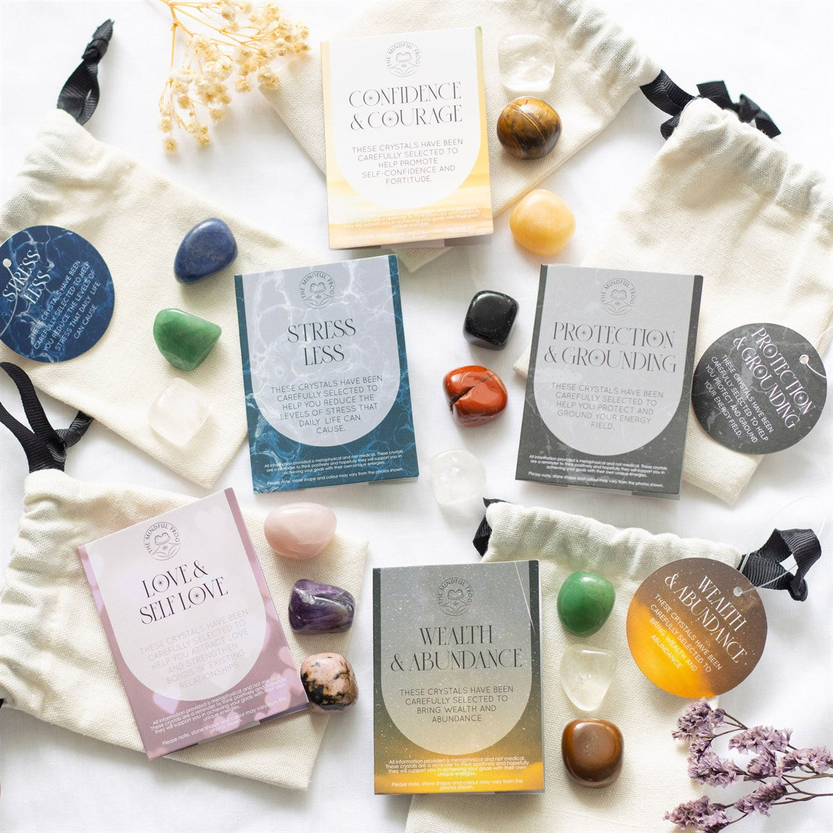 Stress less Healing Crystal Set