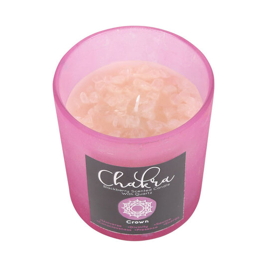 Crown Chakra Blackberry Candle