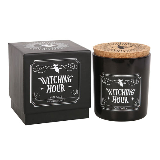 Witching Hour White Sage Candle.