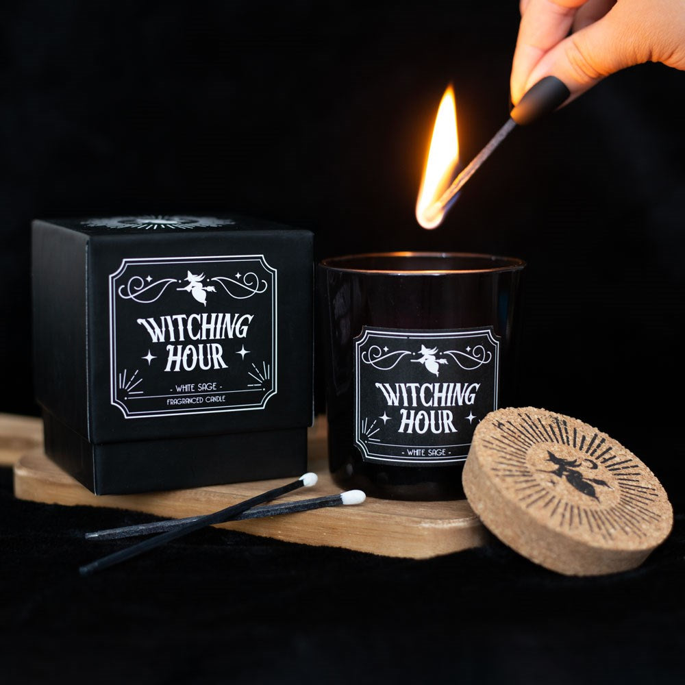 Witching Hour White Sage Candle.