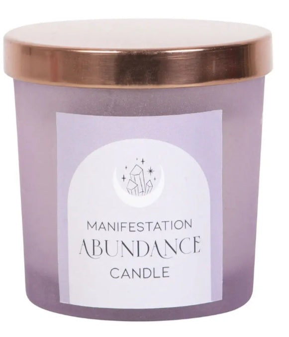 Abundance Manifestation Candle