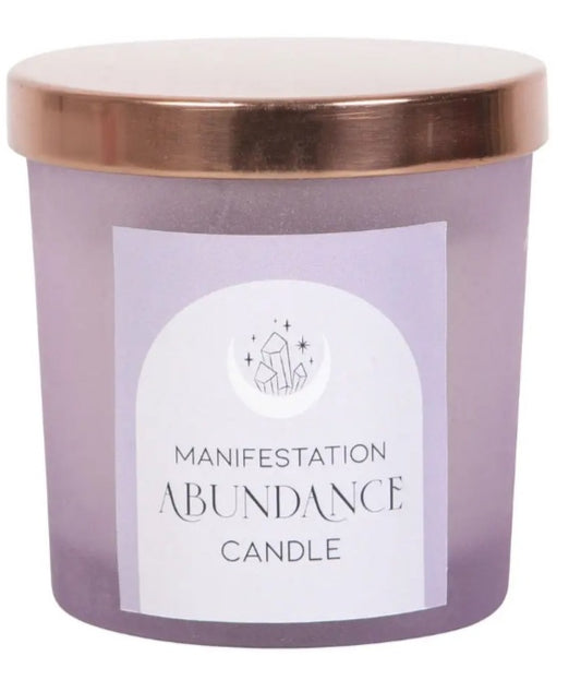 Abundance Manifestation Candle