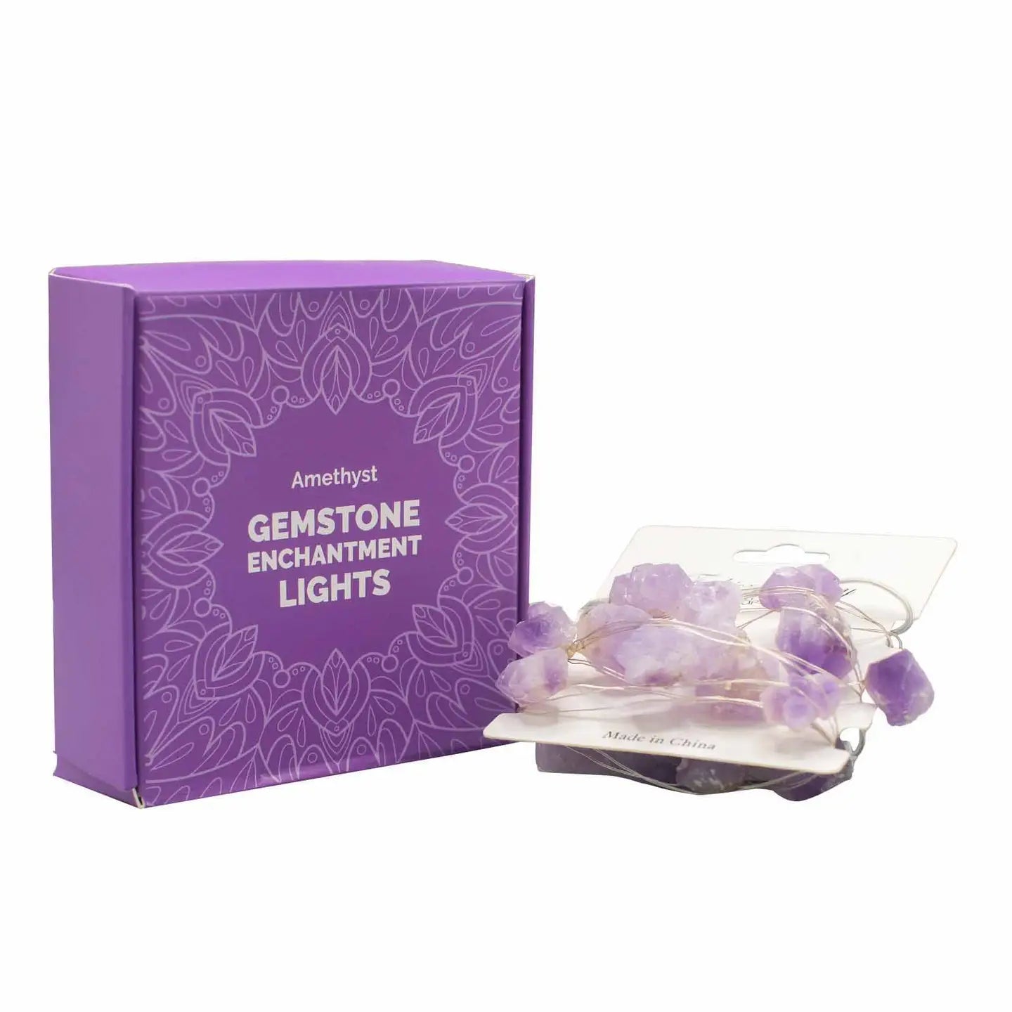 Amethyst Crystal USB. Lights
