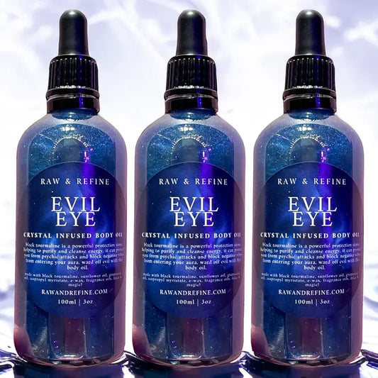 Evil Eye - 3oz Crystal Infused Body Oil