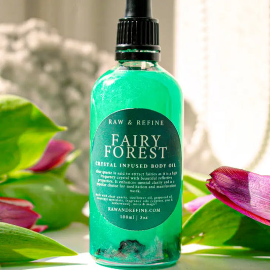 Fairy Forest - 3oz Crystal Infused Body Oil