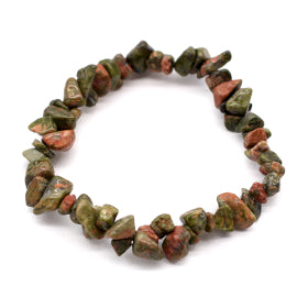 Unakite Crystal Bracelet