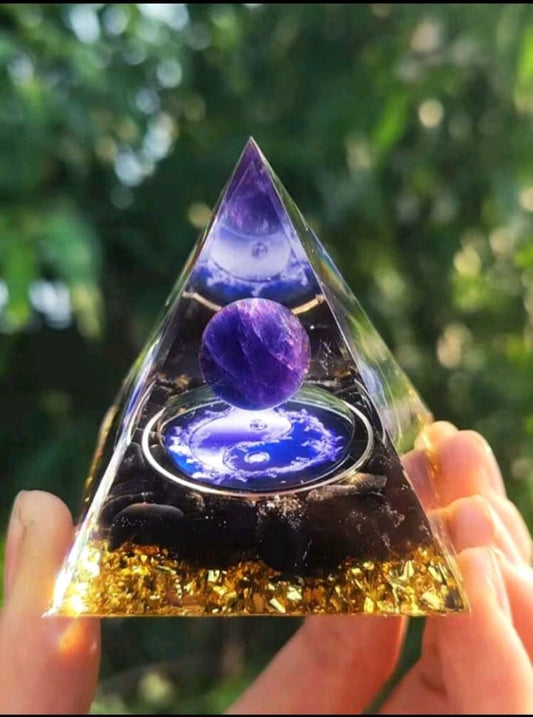 Black Tourmaline Pyramid