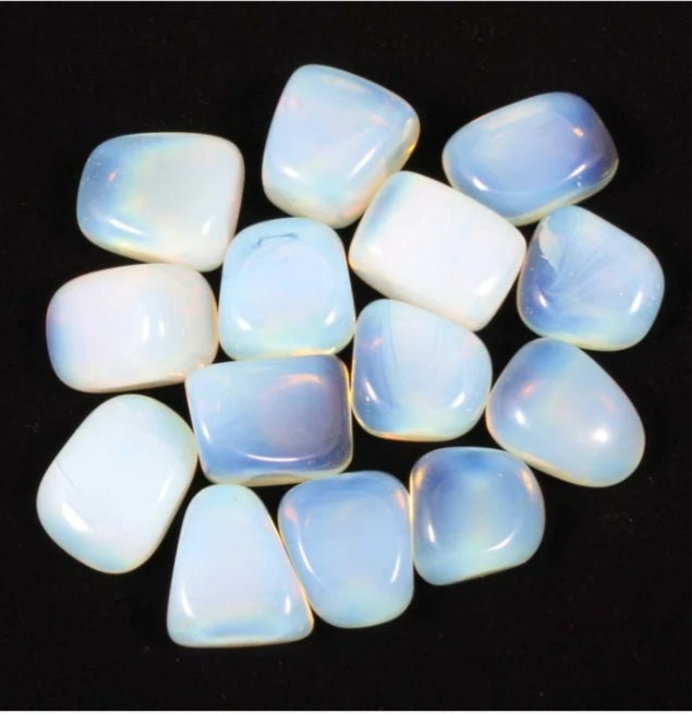 Opalite tumble stone